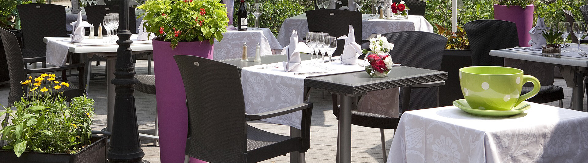 Restaurant extérieur Hotel restaurant Ain